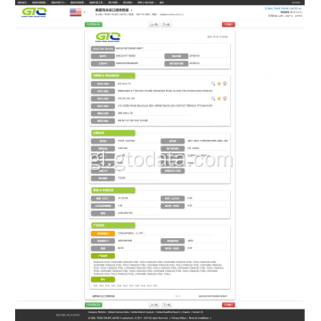 Datos de importación de aceiro inoxidable